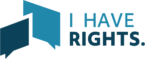 I HAVE RIGHTS. Logo